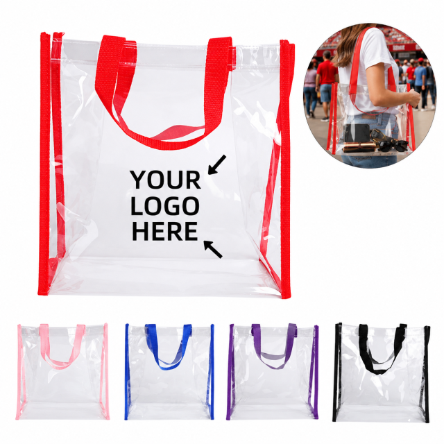 Transparent Everyday Tote Handbag