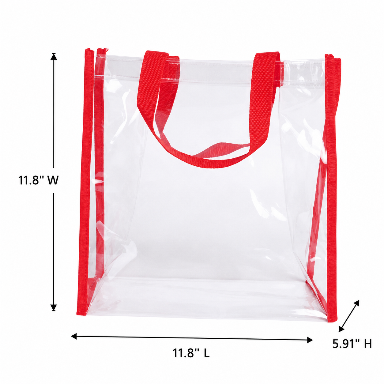 Transparent Everyday Tote Handbag