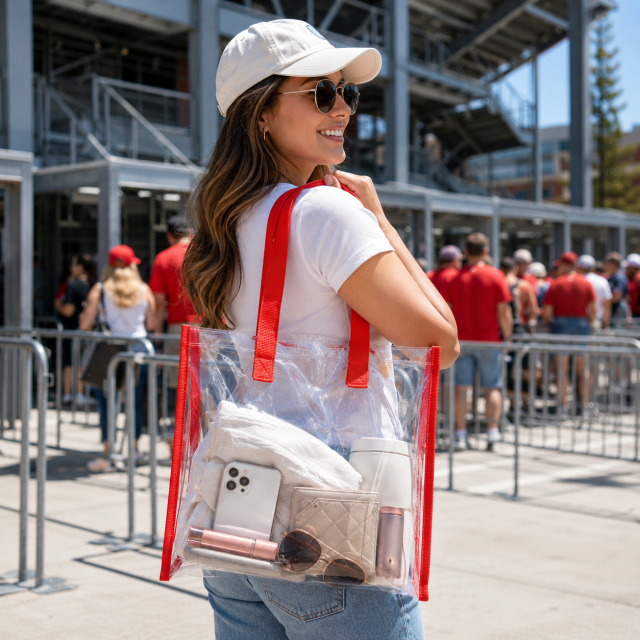 Transparent Everyday Tote Handbag