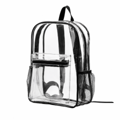 Transparent PVC Multi-Pocket Backpack