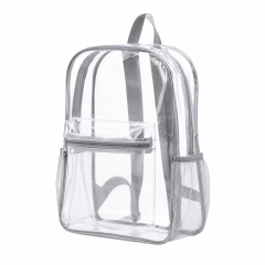 Transparent PVC Multi-Pocket Backpack