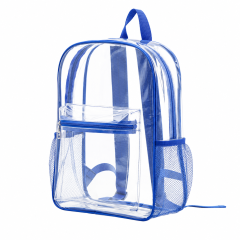 Transparent PVC Multi-Pocket Backpack
