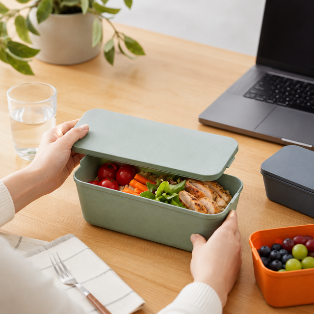 Wheat Straw Multipurpose Food Storage Box