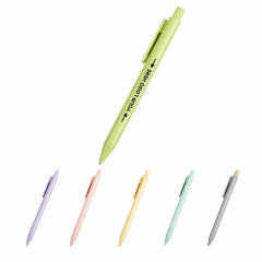 Wheat Straw Retractable Cat Paw Ballpoint Pen