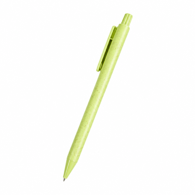 Wheat Straw Retractable Cat Paw Ballpoint Pen