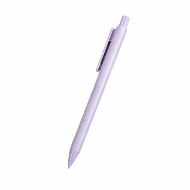 Wheat Straw Retractable Cat Paw Ballpoint Pen
