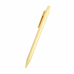 Wheat Straw Retractable Cat Paw Ballpoint Pen