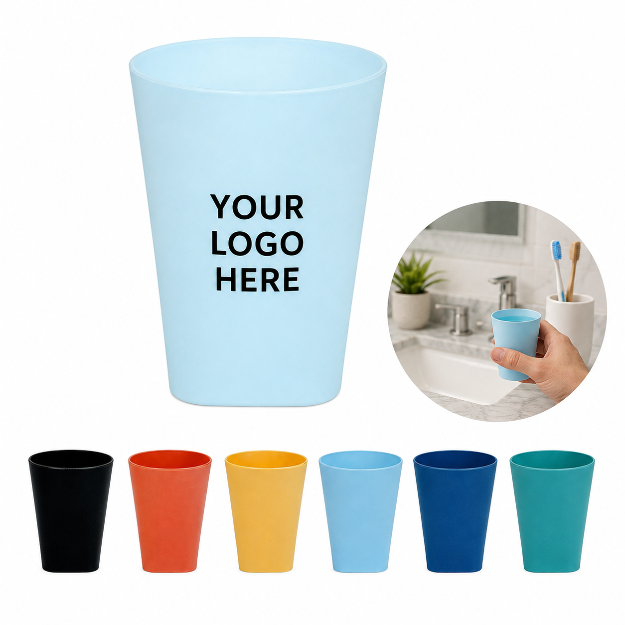 10 Oz Plastic Mouthwash Rinse Cup