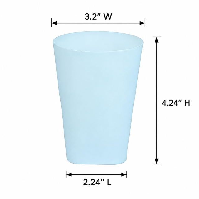 10 Oz Plastic Mouthwash Rinse Cup