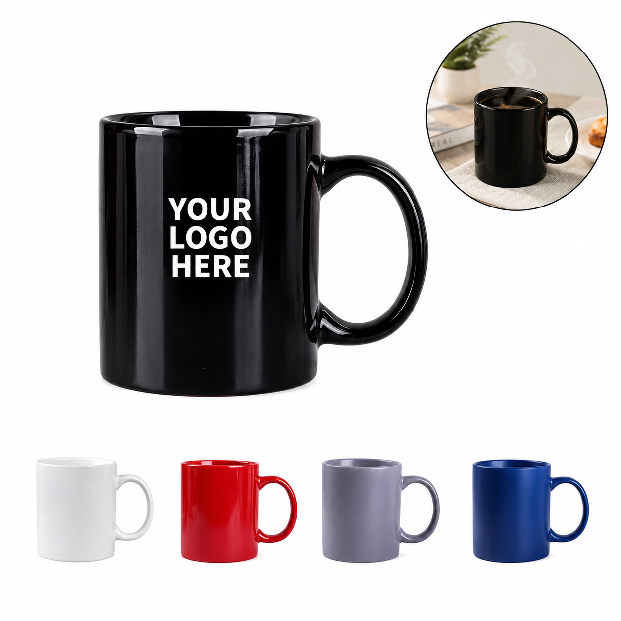 11oz Colorful Ceramic Mug