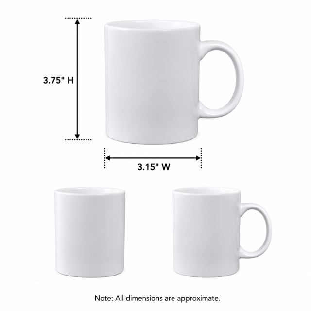 11oz Colorful Ceramic Mug