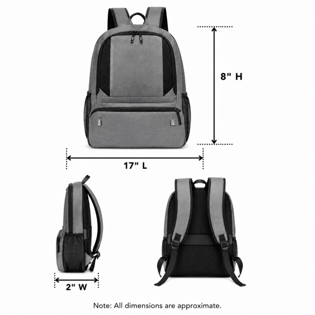 28L Soccer Sports Backpack With Ball And Shoe Compartments