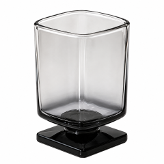6 Oz Square Short-Stem Drinking Glass