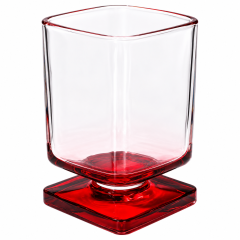 6 Oz Square Short-Stem Drinking Glass