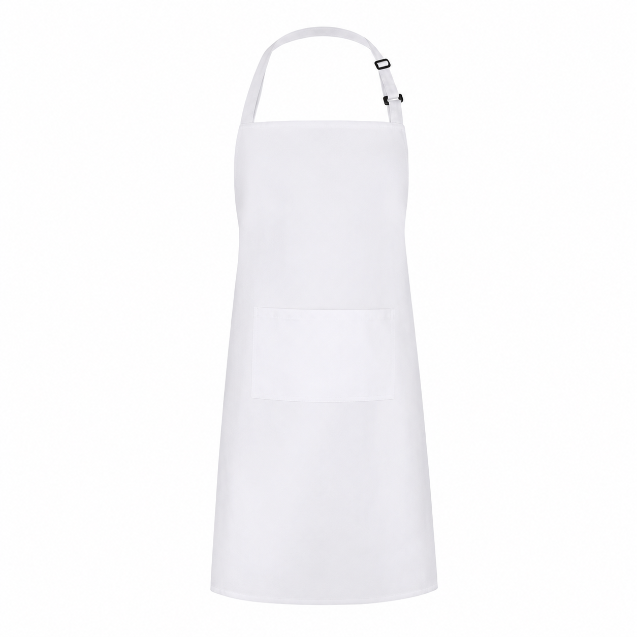 Adjustable Buckle Waterproof Bib Apron with Two Pockets