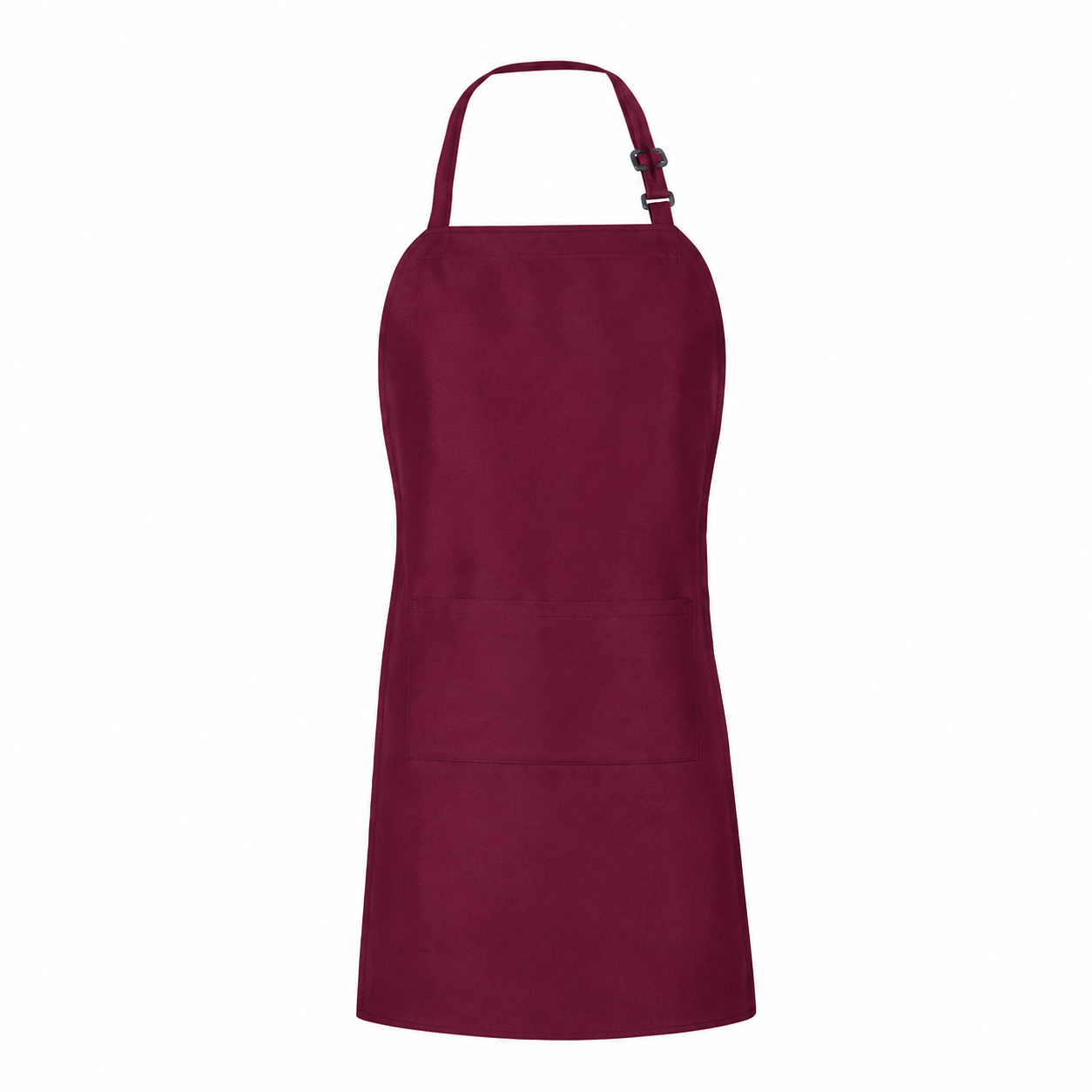 Adjustable Buckle Waterproof Bib Apron with Two Pockets