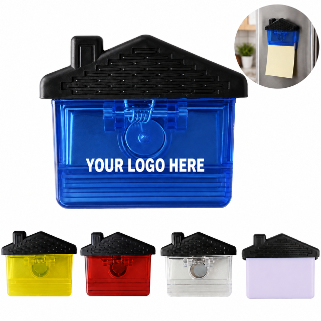House-Shaped Magnetic Memo Clip