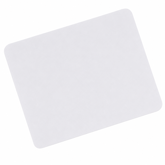 Non-Slip PU Office Mouse Pad With Flocked Base