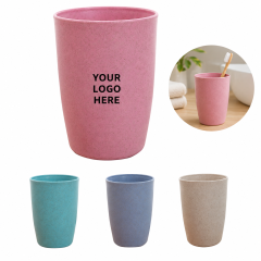 Reusable Speckled Wheat Straw Drinking Cup