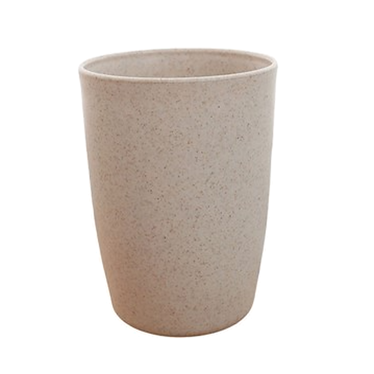 Reusable Speckled Wheat Straw Drinking Cup