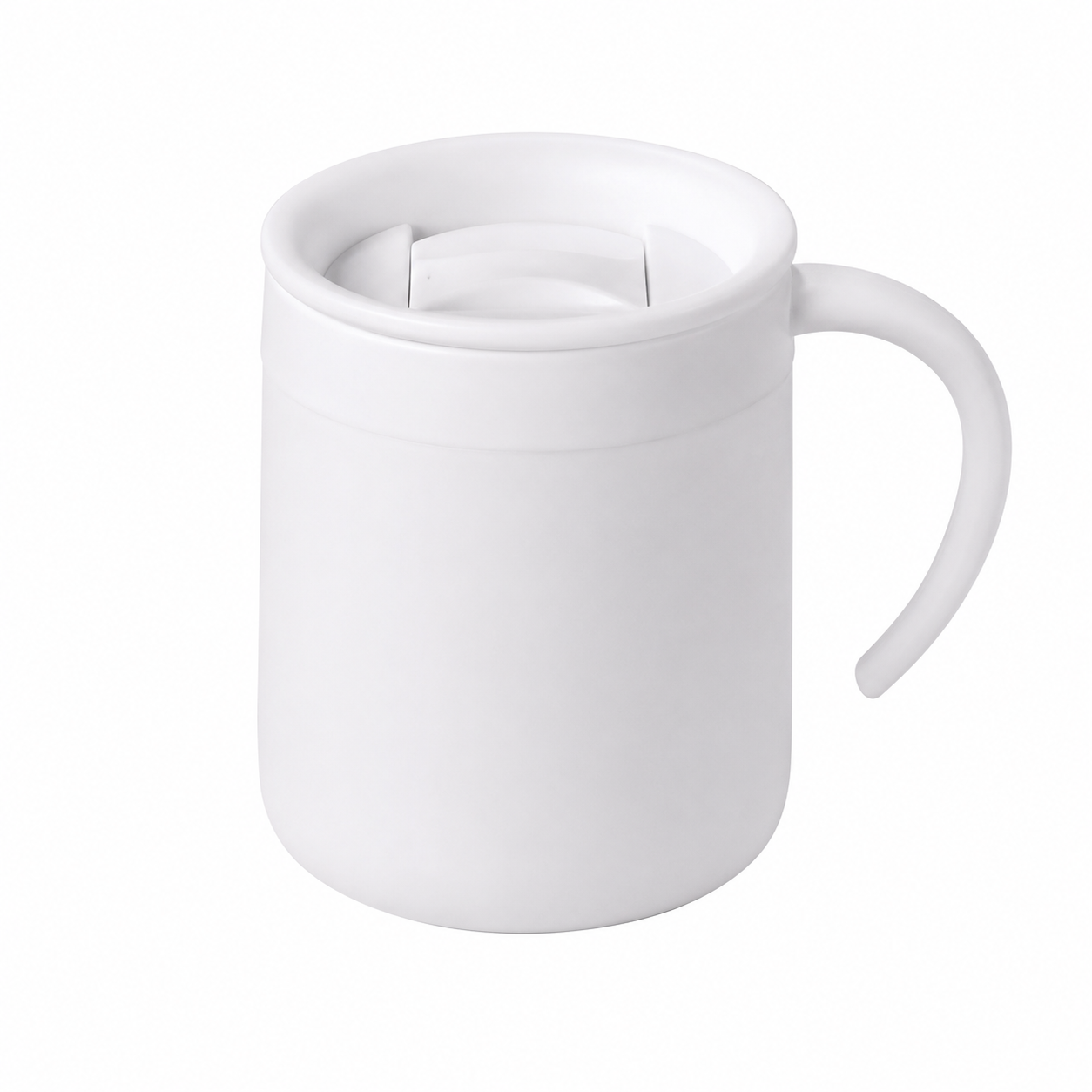 10 Oz Vacuum Insulated Coffee Mug With Handle