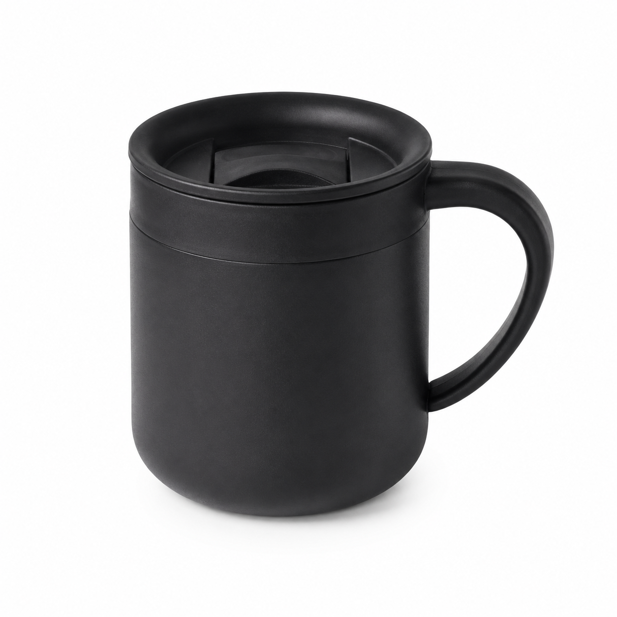 10 Oz Vacuum Insulated Coffee Mug With Handle