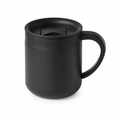 10 Oz Vacuum Insulated Coffee Mug With Handle