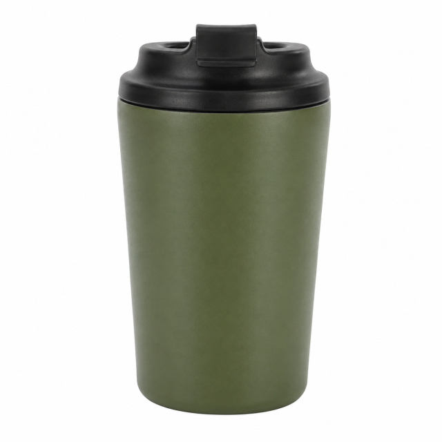 12 Oz Double-Wall Stainless Steel Insulated Coffee Cup