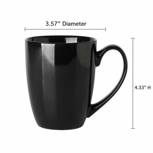 14 Oz Custom Ceramic Coffee Mug
