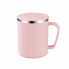 16 Oz Vacuum Insulated Coffee Mug With Handle