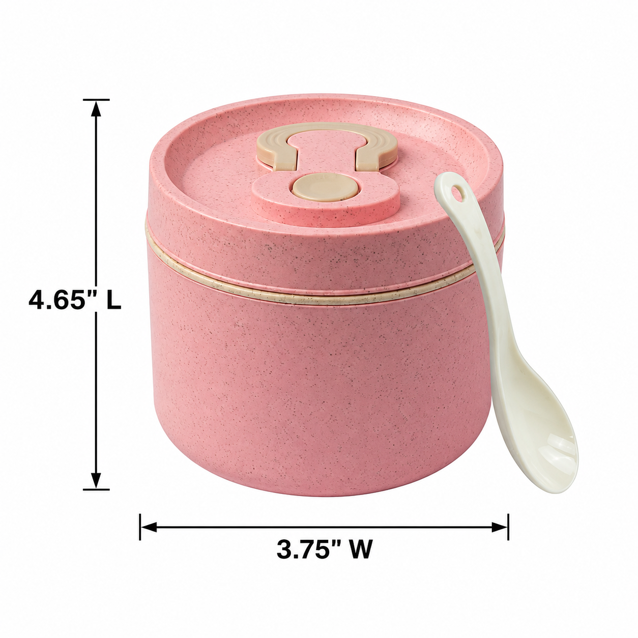 22 Oz Borosilicate Glass Food Storage Container
