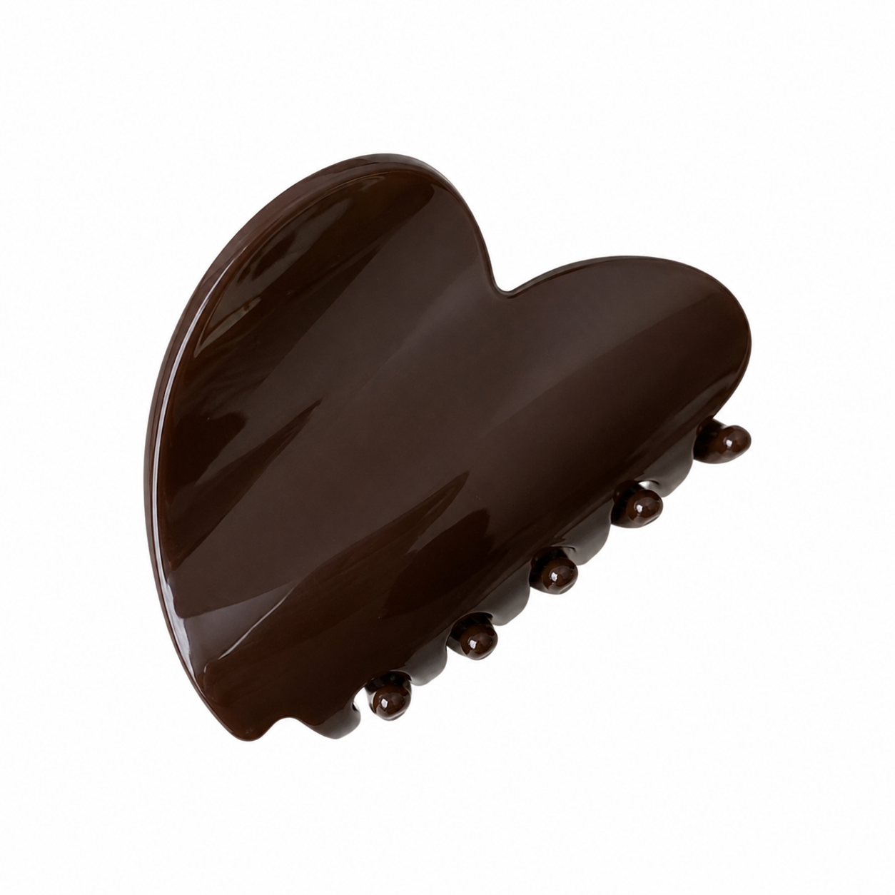 2.8 Inch Love Shape Hair Clips For Women