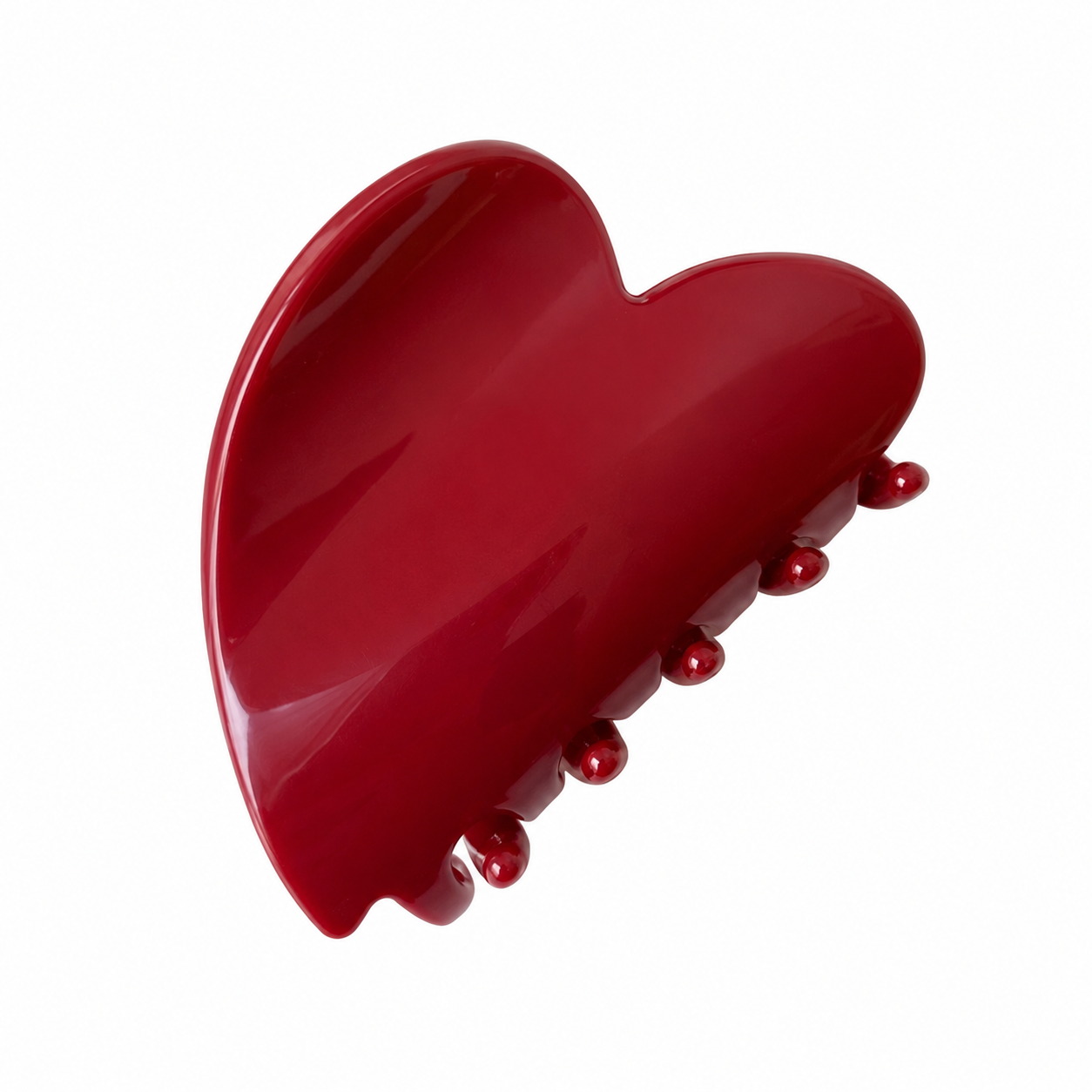 2.8 Inch Love Shape Hair Clips For Women