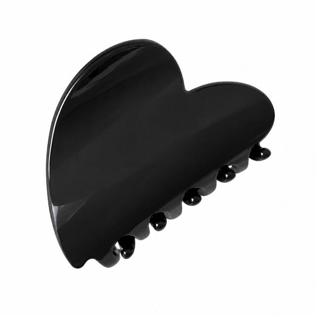 2.8 Inch Love Shape Hair Clips For Women