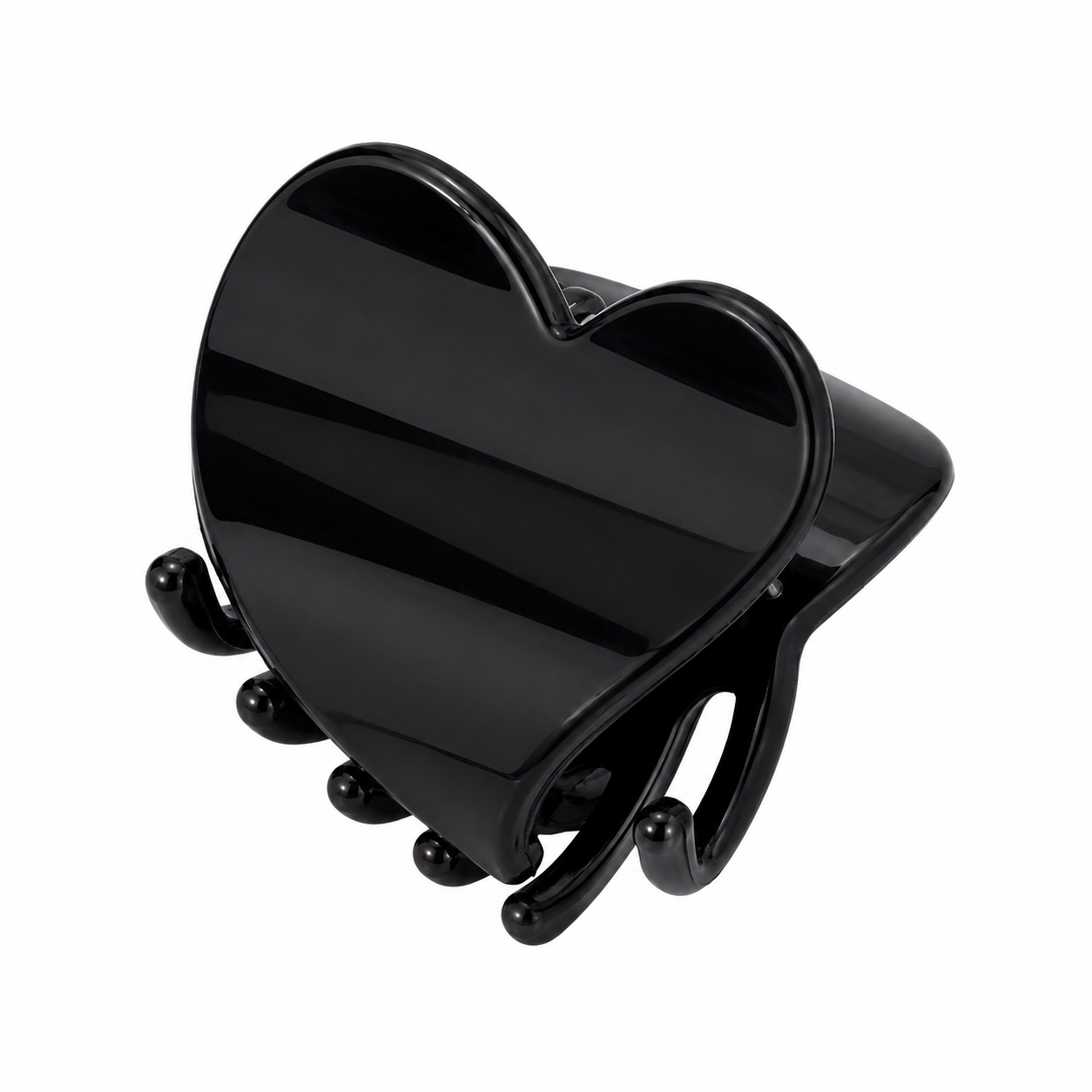 2.8 Inch Love Shape Hair Clips For Women