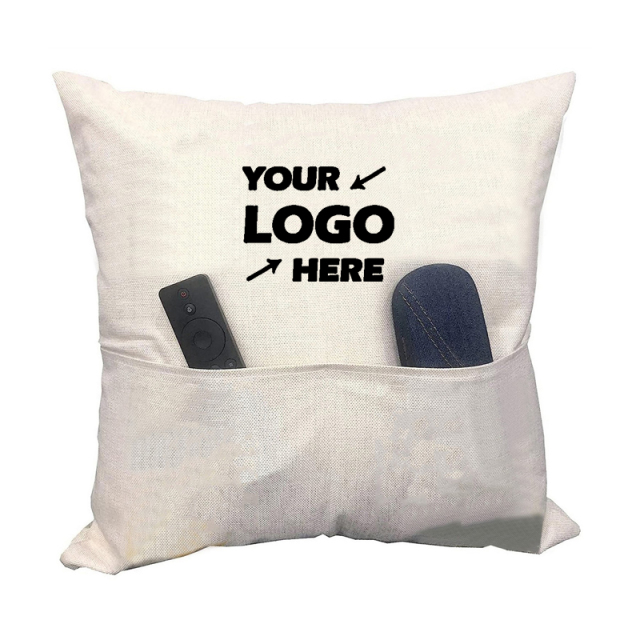 2 Pocket Pillow Cover