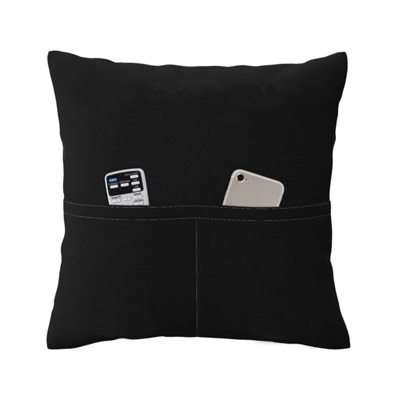 2 Pocket Pillow Cover