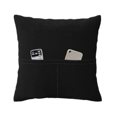 2 Pocket Pillow Cover