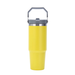30Oz Tumbler With Handle Stainless Steel Insulated Cup