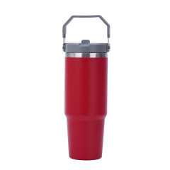 30Oz Tumbler With Handle Stainless Steel Insulated Cup