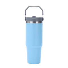 30Oz Tumbler With Handle Stainless Steel Insulated Cup