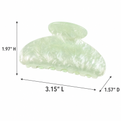 3.15 Inch Acrylic Hair Claw Clips