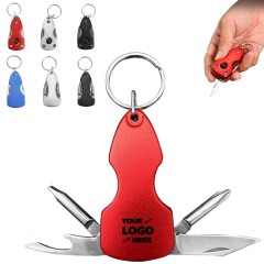 5In1 Multi-Function Screwdriver Bottle Opener Key Chain Tools