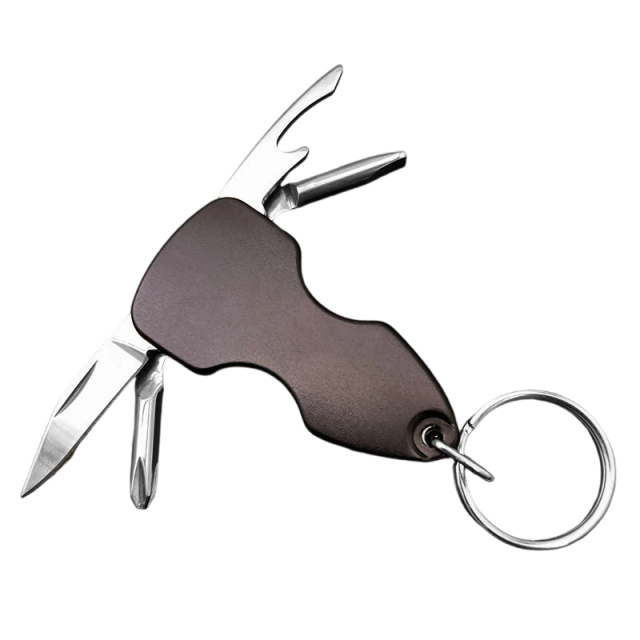 5In1 Multi-Function Screwdriver Bottle Opener Key Chain Tools