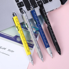 6 In 1 Multifunctional Tool Ballpoint Pen
