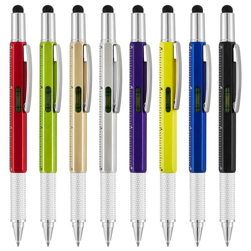 6 In 1 Multifunctional Tool Ballpoint Pen