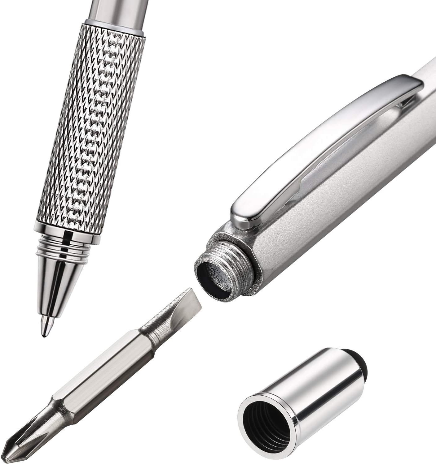 6 In 1 Multifunctional Tool Ballpoint Pen