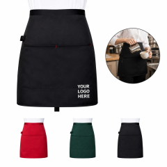 Adjustable Multi-Pocket Polyester Waist Apron