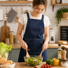 Adjustable Polyester Denim Canvas Utility Apron