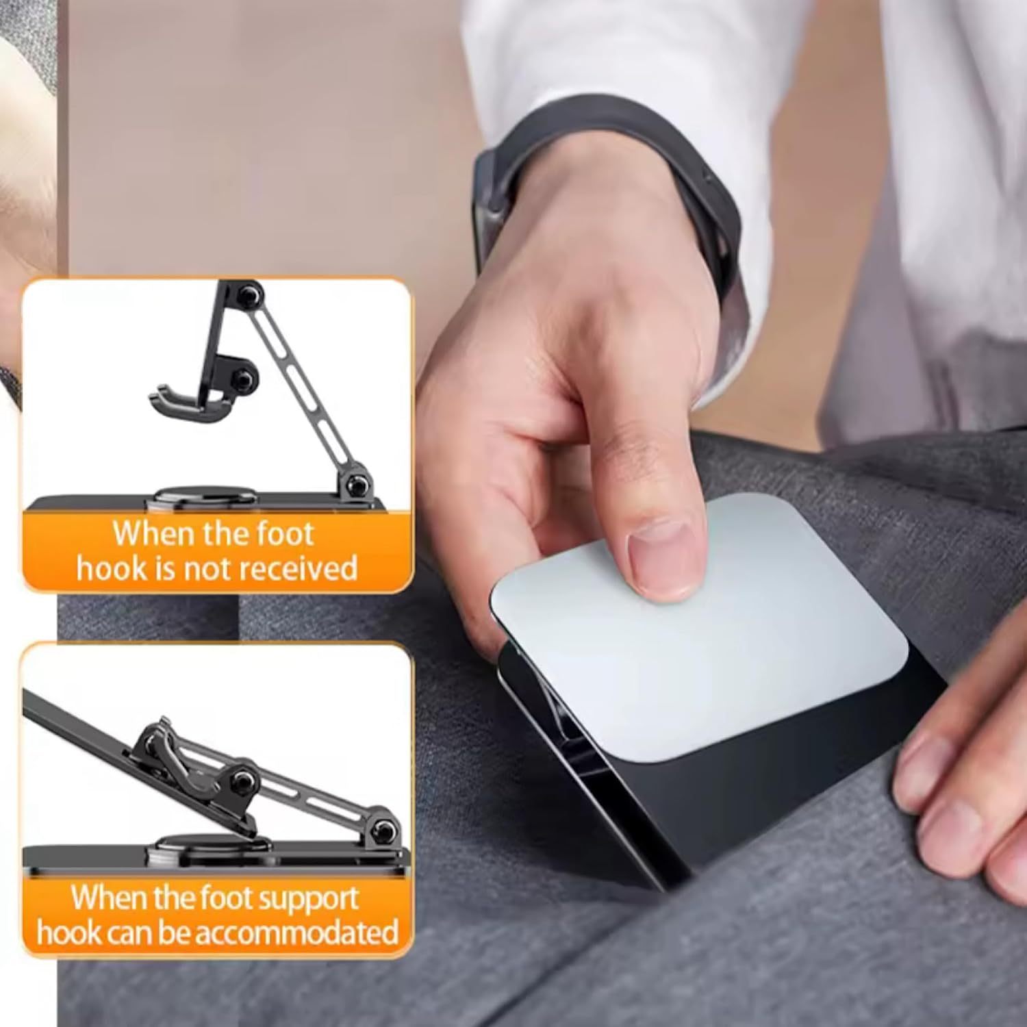 Rotating Foldable Aluminum Alloy Phone Stand